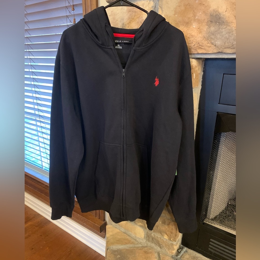 Men’s Full Zip Hoodie Polo brand new with tags